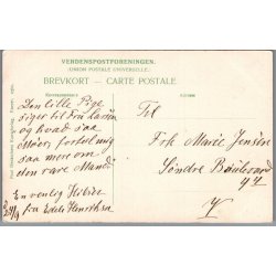 Anna Larssen i "Morbus Tellermann"- Skuespiller - Postkort - Ubrugt