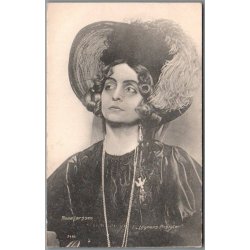 Anna Larssen i "Lgnens Ansigter"- Skuespiller - Postkort - Ubrugt