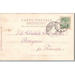 Anna Larsen og Torben Krarup i "Et Eventyr i Rosenborg Have"- Skuespiller - Postkort - Brugt