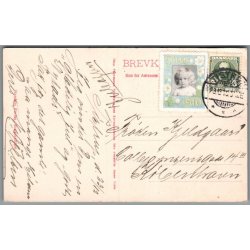 Julem�rke 1910 p� Postkort