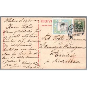 Julem�rke 1910 p� Postkort