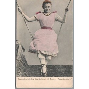 Skuespillerinde Oda Nielsen i 