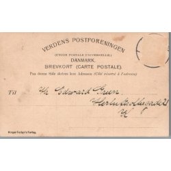 Fru Oda Nielsen og Fru. Math Nielsen i Tante Cramers Testamente" - Skuespiller - Postkort - Brugt