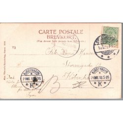 Oda Nielsen i Tante Cramers Testamente" - Skuespiller - Postkort - Brugt