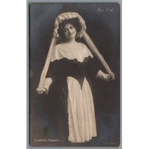 Fra Oda - Et enfoldigt Pigebarn - Skuespiller - Postkort - Brugt