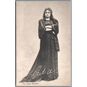 Fru Oda Nielsen - Skuespiller - Postkort - Ubrugt