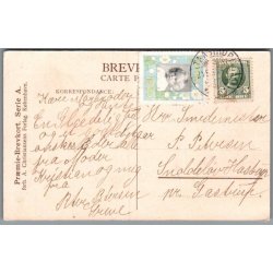 Julem�rke 1910 p� Postkort