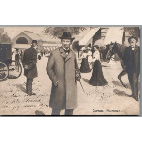 Sophus Neumann - Skuespiller - Postkort - Brugt