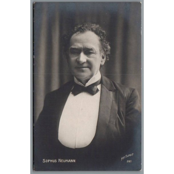 Sophus Neumann - Skuespiller - Postkort - Ubrugt