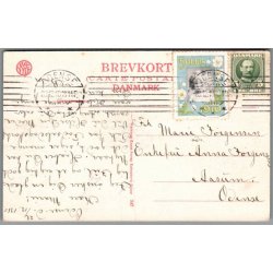 Julem�rke 1910 p� Postkort