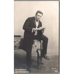 Dr. Karl Martinius i "Da vi var Enogtyve"- Skuespiller - Postkort - Ubrugt