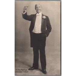 Dr. Karl Martinius i "Den k�re Familie"- Skuespiller - Postkort - Ubrugt