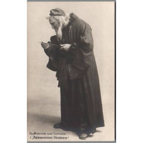 Dr. Martinius som Schylok i 