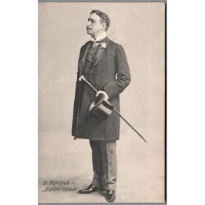 Dr. Martinius i Blandet Selskab - Skuespiller - Postkort - Brugt
