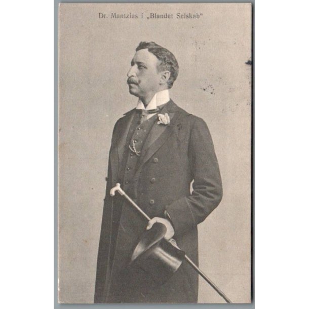 Dr. Martinius i Blandet Selskab - Skuespiller - Postkort - Brugt