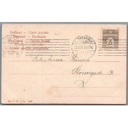 Dr. Martinius i Blandet Selskab - Skuespiller - Postkort - Brugt