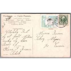 Julem�rke 1910 p� Postkort