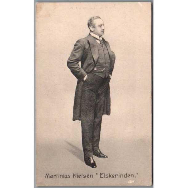 Martinius Nielsen "Elskerinden" - Skuespiller - Postkort - Ubrugt