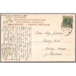 Herr Martinius Nielsen som "Hamlet" - Skuespiller - Postkort - Brugt