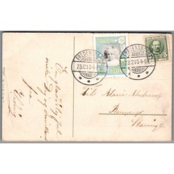 Julem�rke 1910 p� Postkort