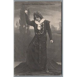 Herr Martinius Nielsen som "Hamlet" - Skuespiller - Postkort - Brugt