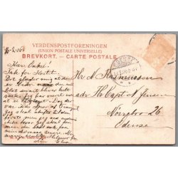 Herr Martinius Nielsen som "Hamlet" - Skuespiller - Postkort - Brugt