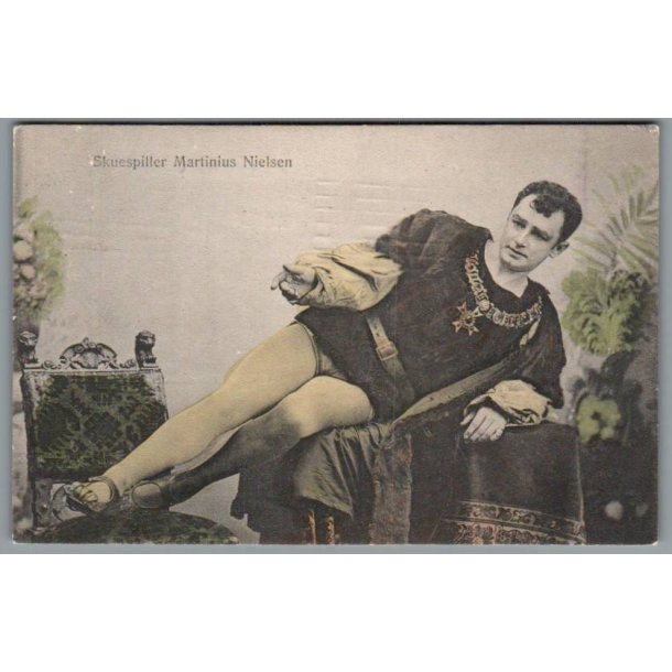 Martinius Nielsen - Skuespiller - Postkort - Brugt