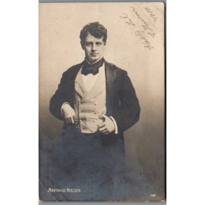 Martinius Nielsen - Skuespiller - Postkort - Brugt