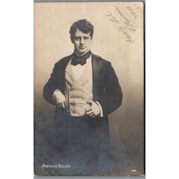 Martinius Nielsen - Skuespiller - Postkort - Brugt