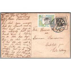 Julemrke 1910 p Postkort