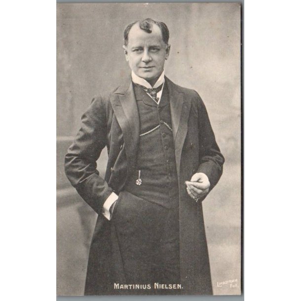 Martinius Nielsen - Skuespiller - Postkort - Brugt