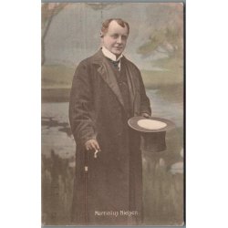 Martinius Nielsen - Skuespiller - Postkort - Brugt
