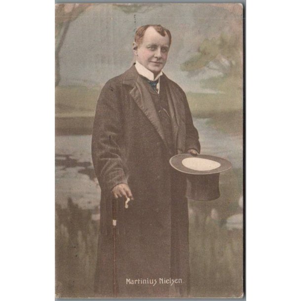 Martinius Nielsen - Skuespiller - Postkort - Brugt