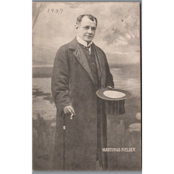 Martinius Nielsen - Skuespiller - Postkort - Brugt