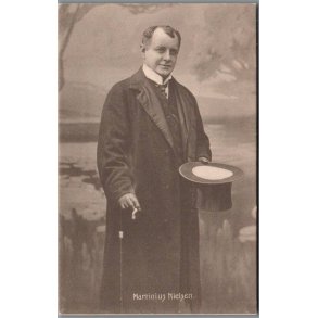 Martinius Nielsen - Skuespiller - Postkort - Ubrugt