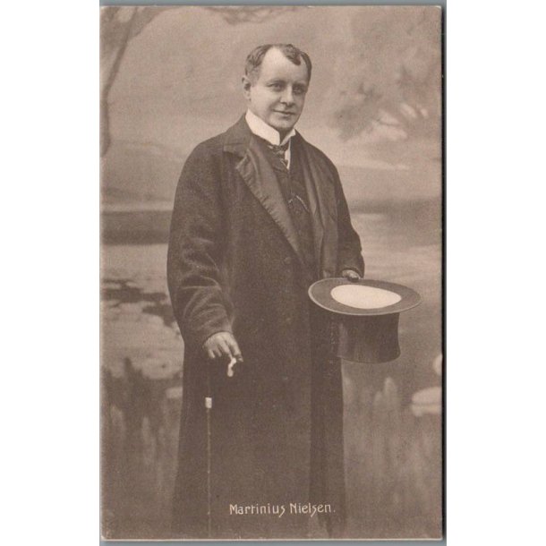 Martinius Nielsen - Skuespiller - Postkort - Ubrugt