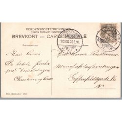 Martinius Nielsen - Skuespiller - Postkort - Brugt