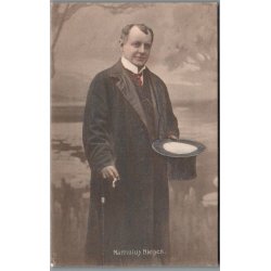 Martinius Nielsen - Skuespiller - Postkort - Brugt