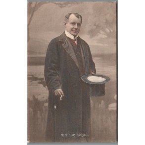 Martinius Nielsen - Skuespiller - Postkort - Brugt