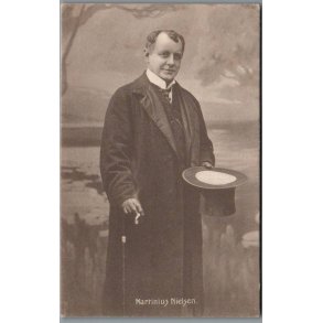Martinius Nielsen - Skuespiller - Postkort - Brugt