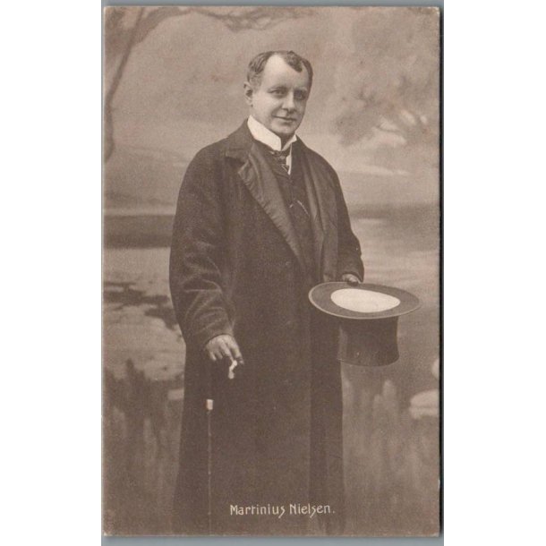 Martinius Nielsen - Skuespiller - Postkort - Brugt