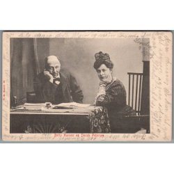 Betty Nansen og Dorph Petersen - Skuespiller - Postkort - Ubrugt