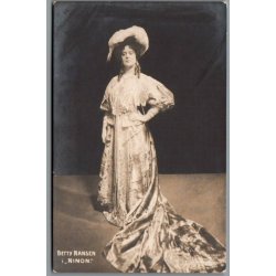 Betty Nansen i "Ninon" - Skuespiller - Postkort - Ubrugt
