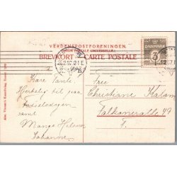 Betty Nansen i "Agnete" - Skuespiller - Postkort - Brugt