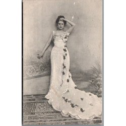 Betty Nansen i "Kameliadamen" - Skuespiller - Postkort - Brugt