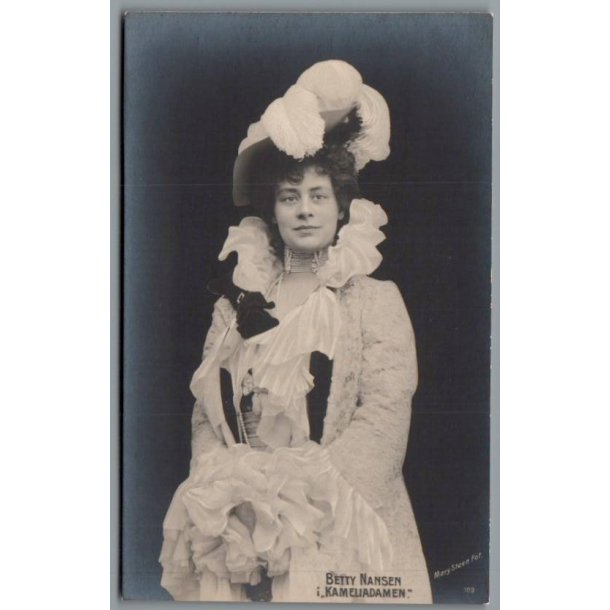 Betty Nansen i "Kameliadamen" - Skuespiller - Postkort - Ubrugt