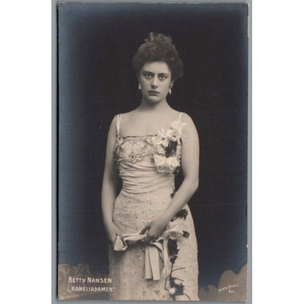 Betty Nansen i "Kameliadamen" - Skuespiller - Postkort - Ubrugt