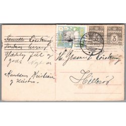 Julem�rke 1910 p� Postkort