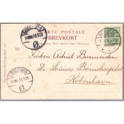 Betty Nansen i "Lad os Skilles" - Skuespiller - Postkort - Brugt