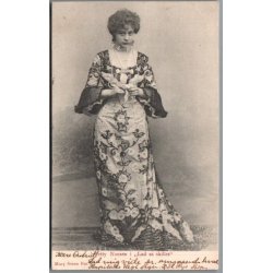 Betty Nansen i "Lad os Skilles" - Skuespiller - Postkort - Brugt